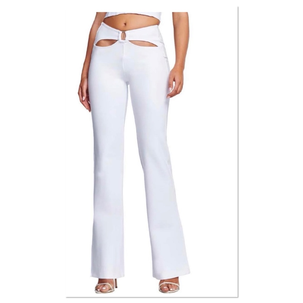 I AM GIA Women’s Carrie Flare Leg Pant Sz XS Rayon Nylon Elastane Blend Tall